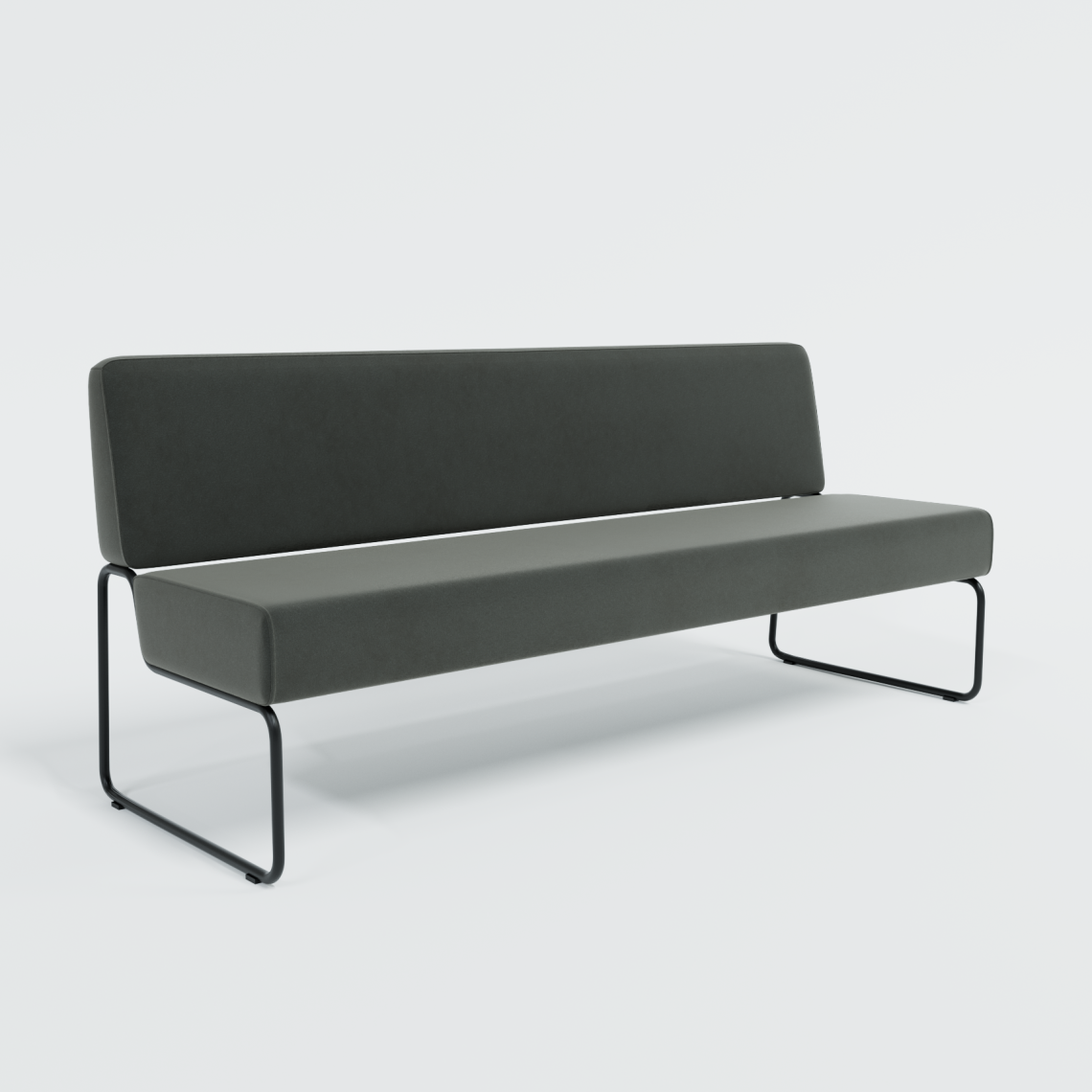 Sofa Play - Modul 190 cm, Stof Nevotex Eros Trend 37 - Antracitgrå