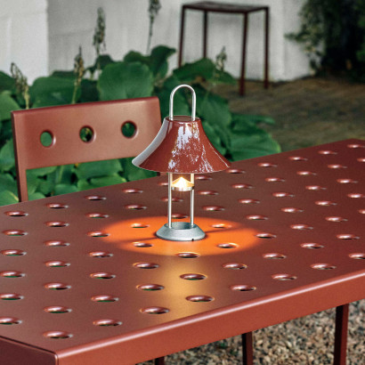Bordlampe Mousqueton - Bærbar