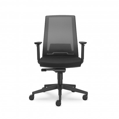 Look, svart - Ergonomisk kontorsstol
