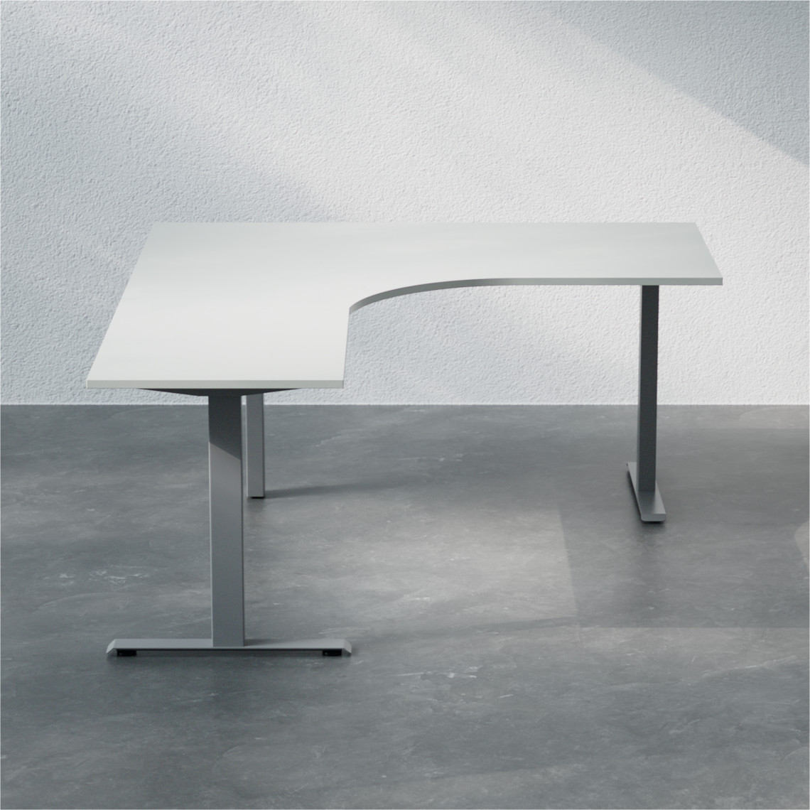 Fast hjørne skrivebord