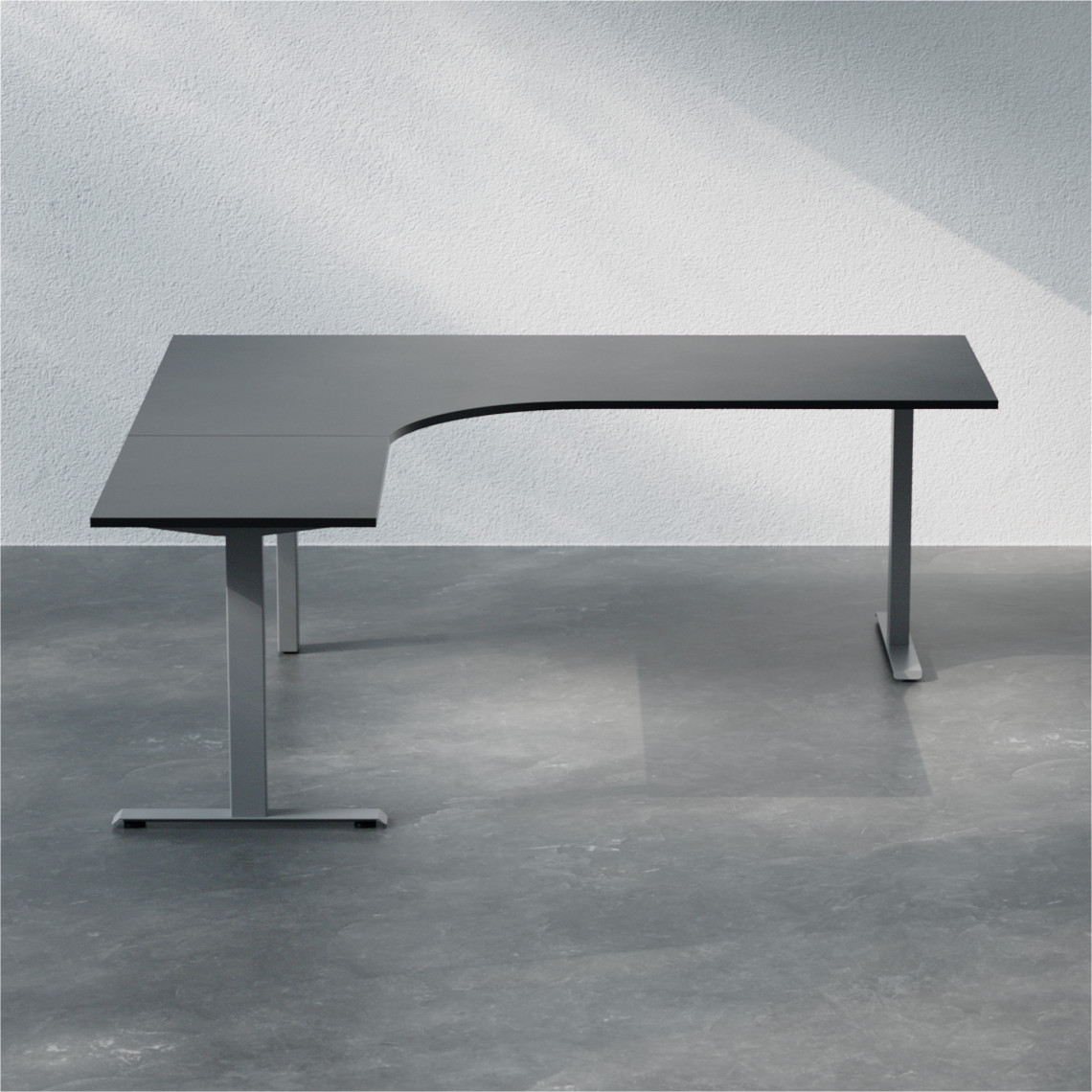 Fast hjørne skrivebord