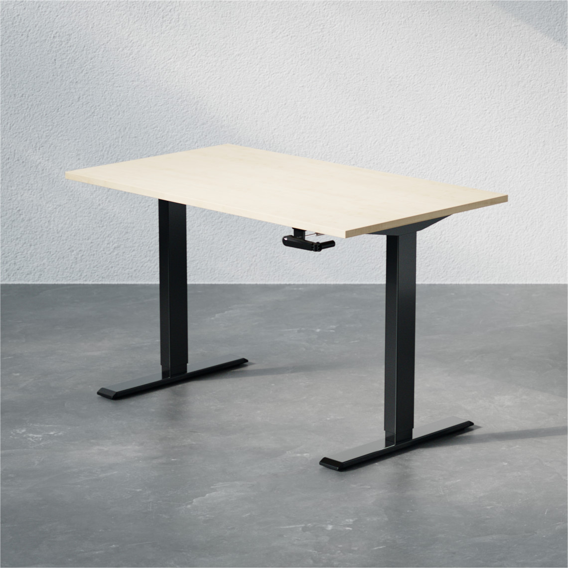 Hæve sænkebord - Standard med håndsving