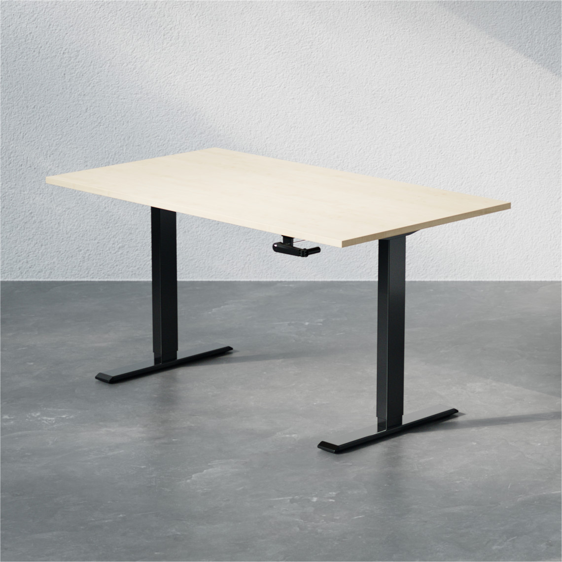 Hæve sænkebord - Standard med håndsving