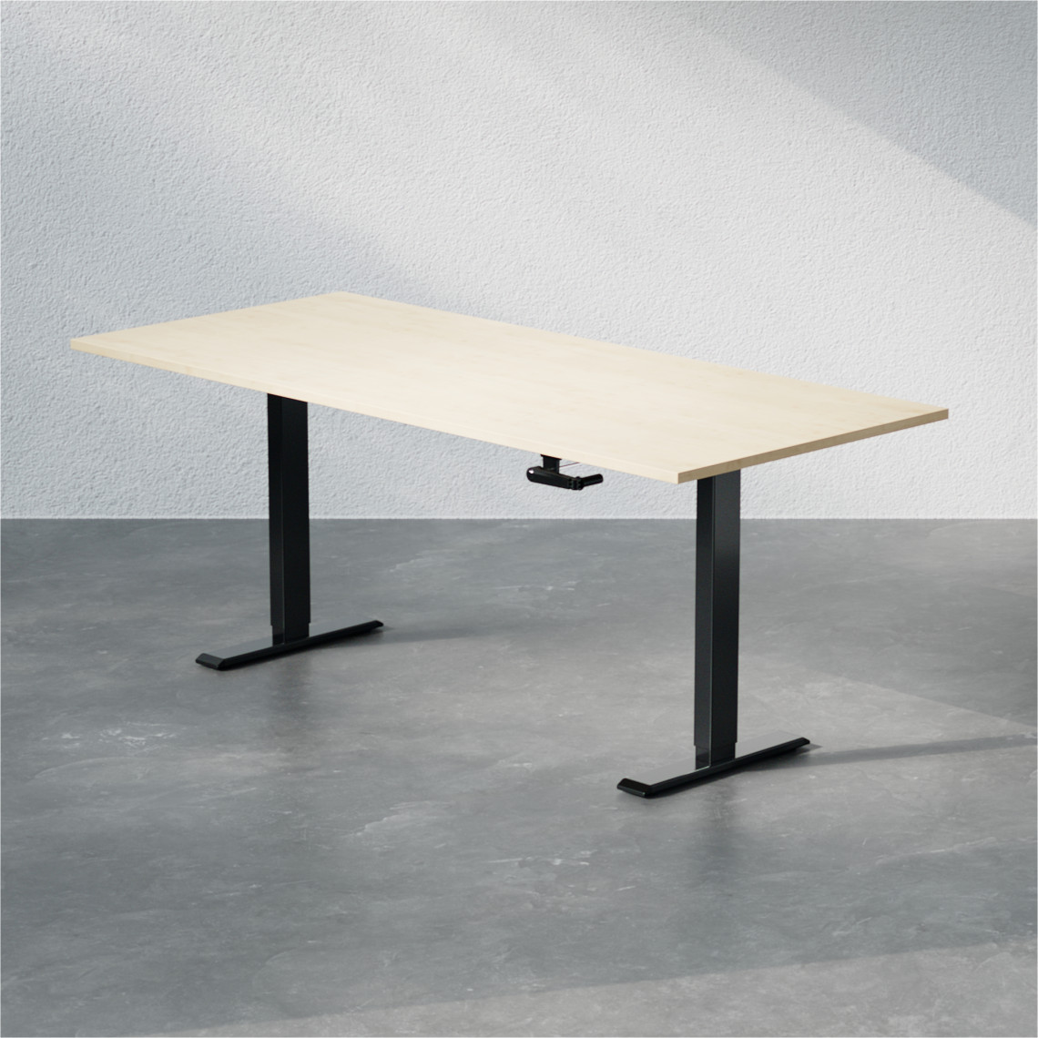 Hæve sænkebord - Standard med håndsving