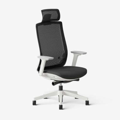 Kontorstol Ergo 312 - Hvid base