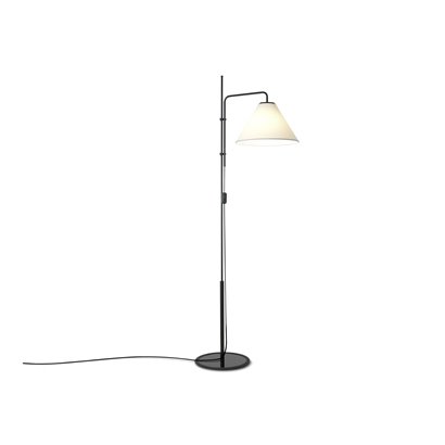 Funiculi Fabric - Floor Lamp Black/White