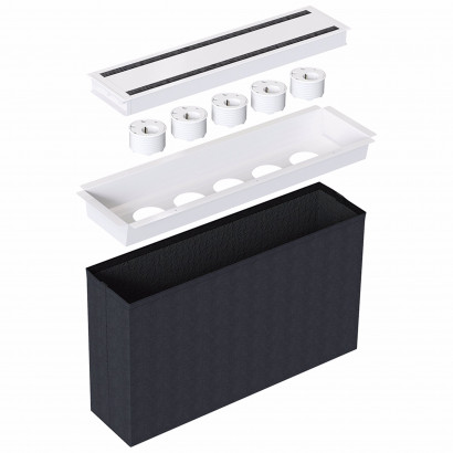 Powerdot Pakke Stor - komplet med 5 × 935-PD10 Powerdots, Sort