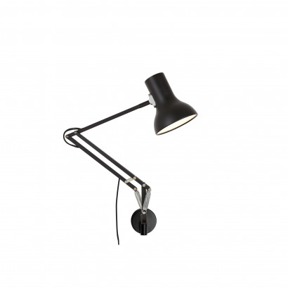 Type 75 Mini - Vægmonteret lampe Jet Black