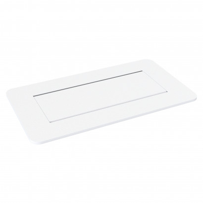 Axessline QuickBox - 1 Stikkontakt 2 USB Opladere, Sort