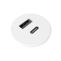 Bordudtag Axessline Micro - 1 USB-A, 1 USB-C