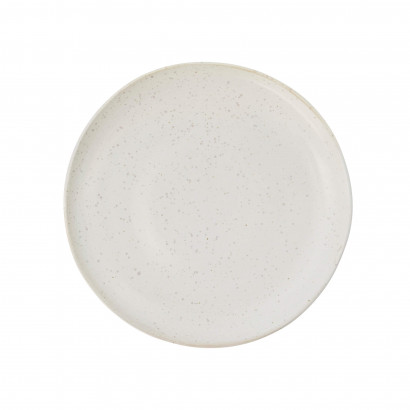 Assiett Pion - Ø21,5 cm, Grå/Vit