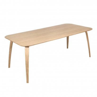 Gubi Dining Table - Rektangulær bordplade, 200 cm