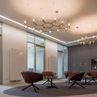 Loftlampe Crown Plana