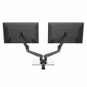 Monitorarm Stockholm - Twin 2 x 3-8kg, Gasfjädrad, Svart