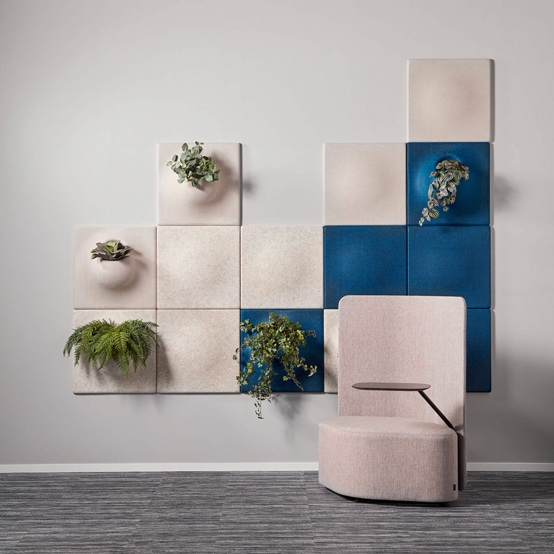 Lydabsorberende vægpanel PlainPanel