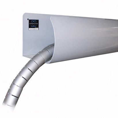 LiftPipe Kabelbakke - 650 mm, Silver