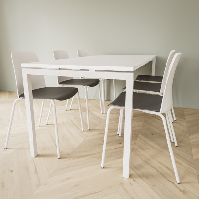 Konference bord SET 4-6 personer - Luna + Choice