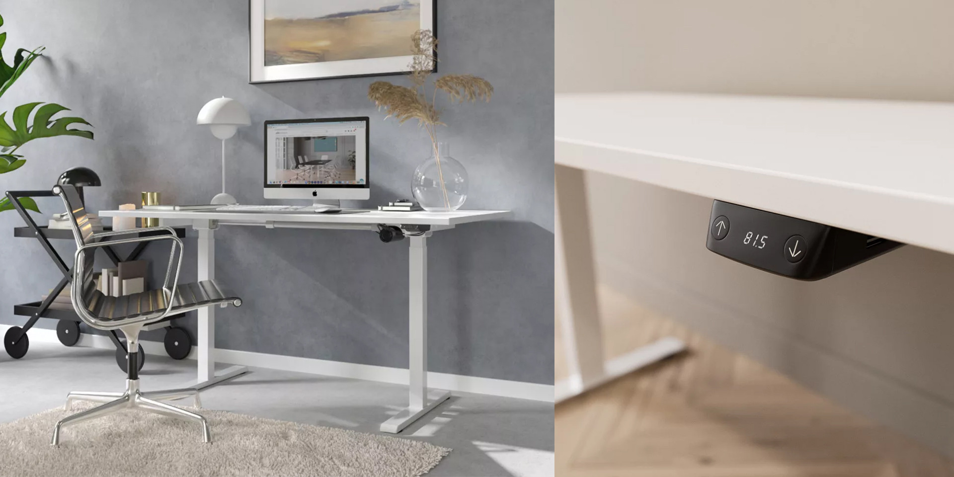 Skrivebordshøjde - du skrivebord op DPJ Workspace