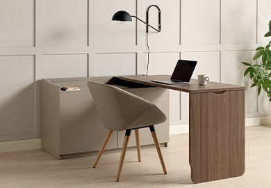 Compact living - inspiration til indretning af et lille kontor