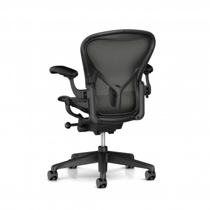 Herman Miller Aeron Fixed PostureFit support - toimistotuoli, musta