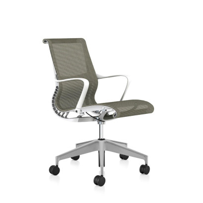 Toimistotouli Herman Miller Setu - Studio White/Chino