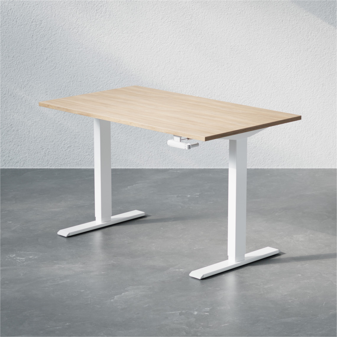 Korkeussäädettävä työpöytä - Standard veivillä