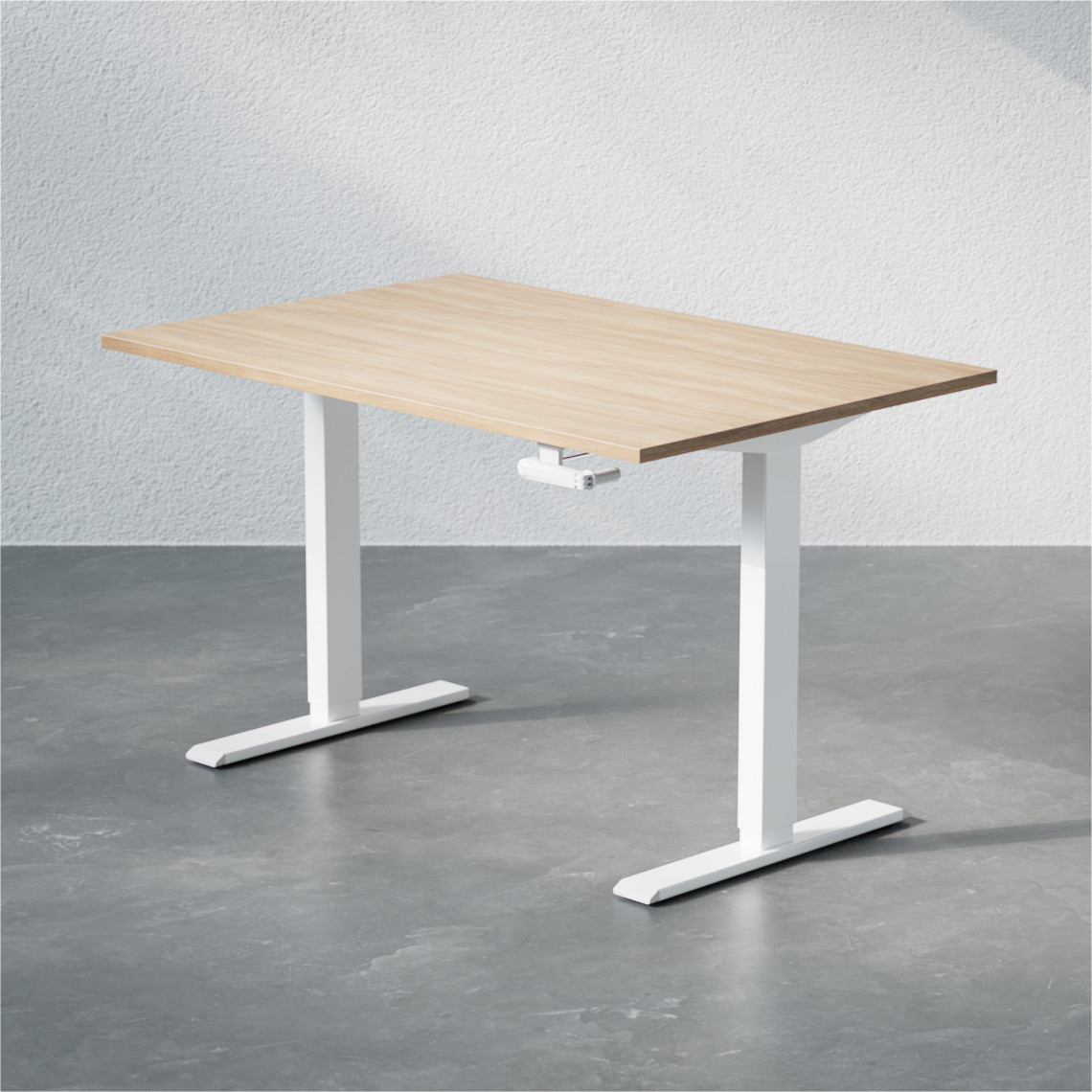 Korkeussäädettävä työpöytä - Standard veivillä
