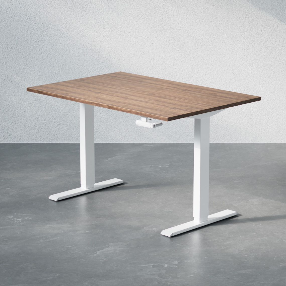 Korkeussäädettävä työpöytä - Standard veivillä