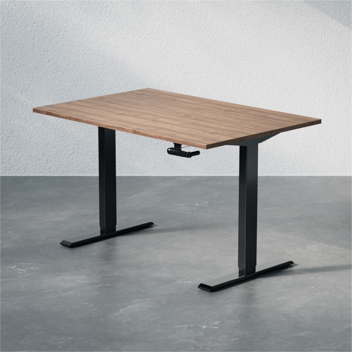Korkeussäädettävä työpöytä - Standard veivillä
