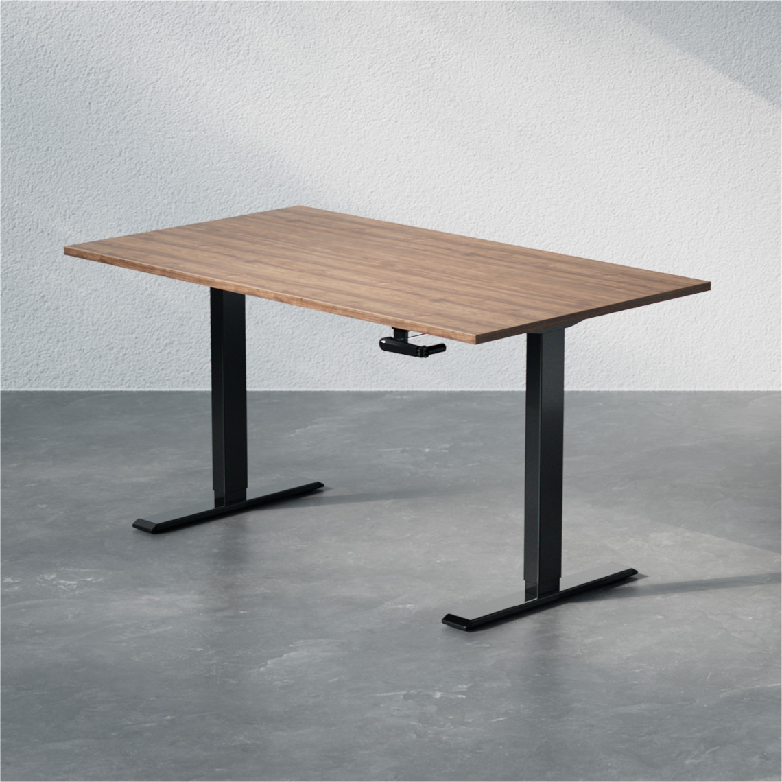 Korkeussäädettävä työpöytä - Standard veivillä