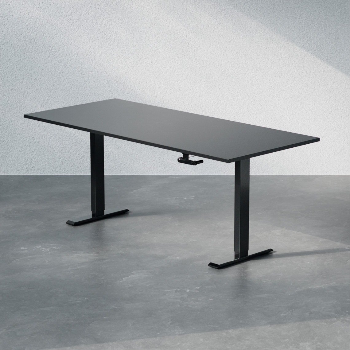 Korkeussäädettävä työpöytä - Standard veivillä