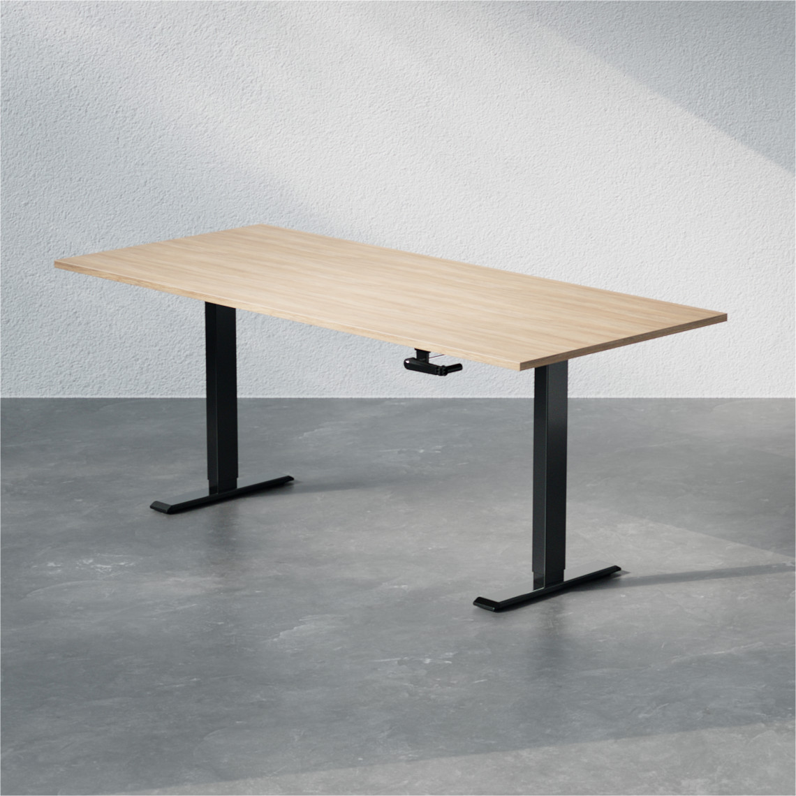 Korkeussäädettävä työpöytä - Standard veivillä