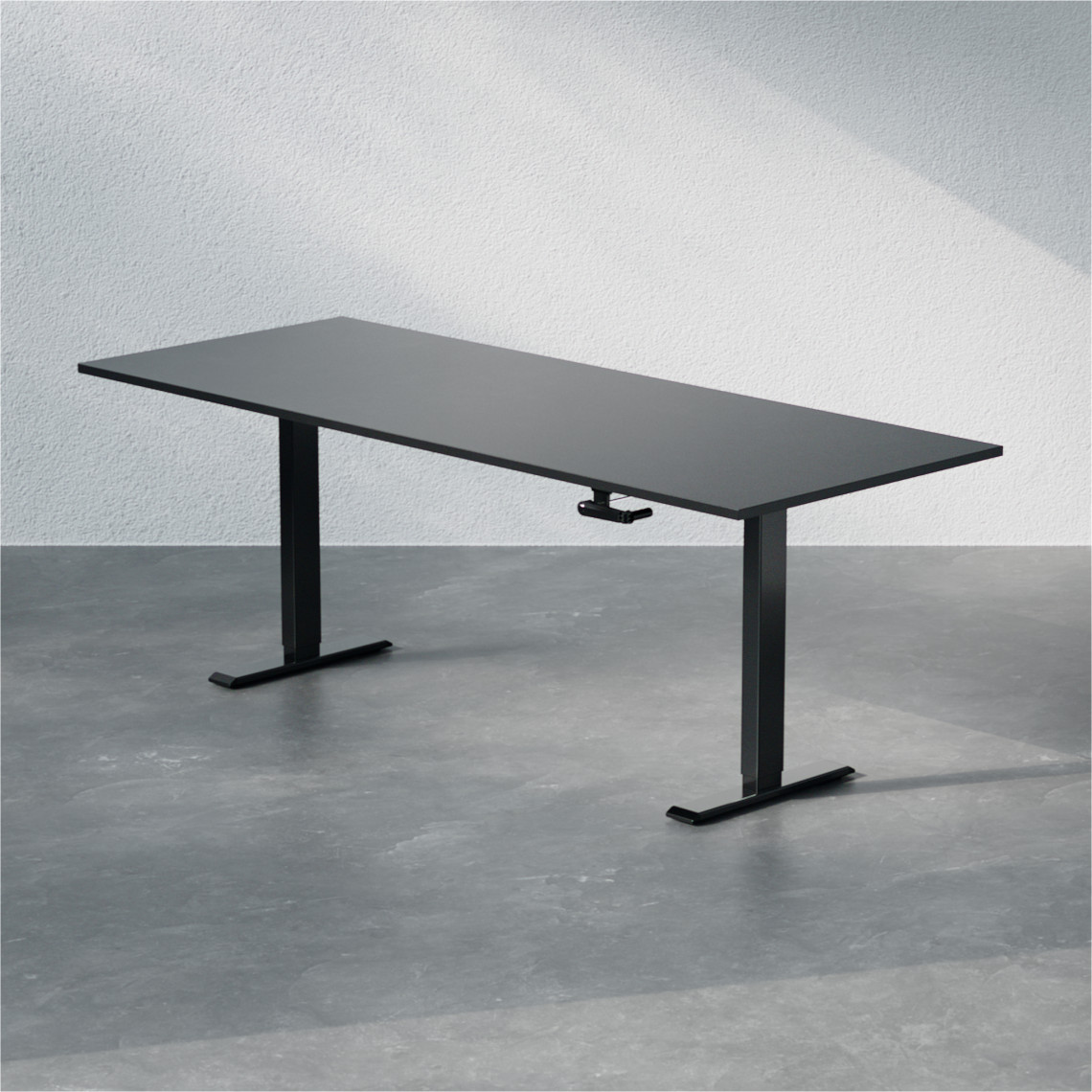 Korkeussäädettävä työpöytä - Standard veivillä
