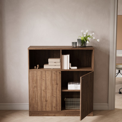 Kaappi Crito 304 - 125x116x39 cm