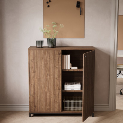 Kaappi Crito 301 - 125x116x39 cm