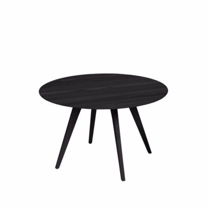 Spot bord - svartlaserad ask, ø¸55 cm