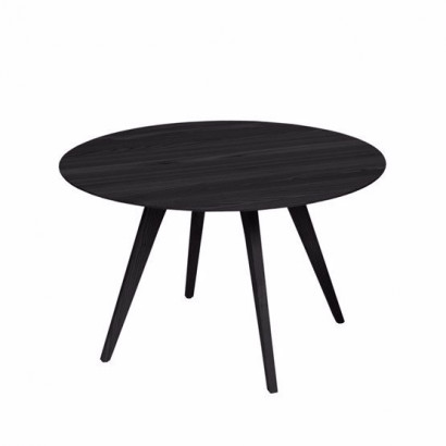 Spot bord - svartlaserad ask, ø¸85 cm