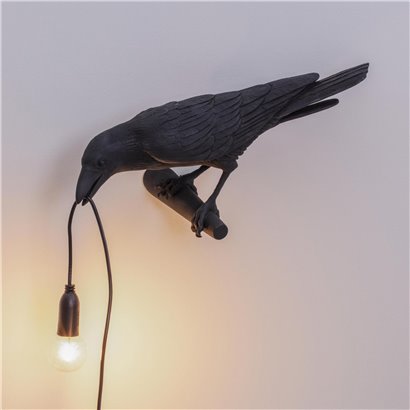 Seinävalaisin Bird Lamp Looking Left