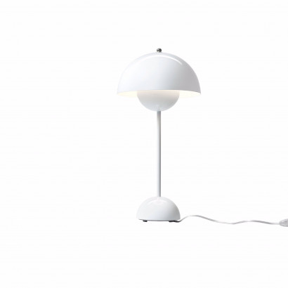 Flowerpot bordslampa VP3 matt ljusgrå