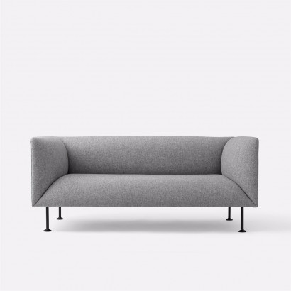 Godot Grey Melange, 2-sits soffa
