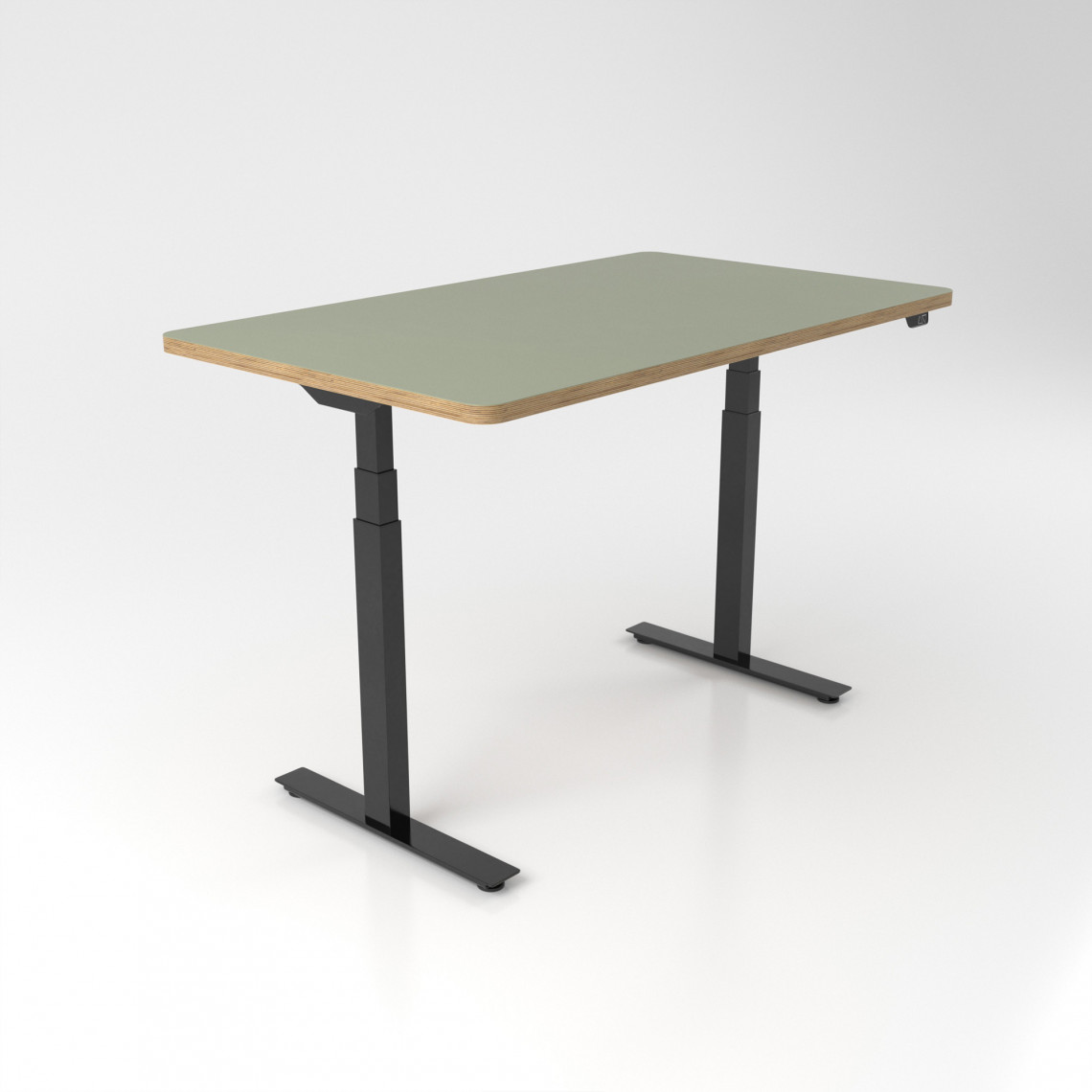 Korkeussäädettävä Kirjoituspöytä Premium Plus - Linoleum, 120x70 cm