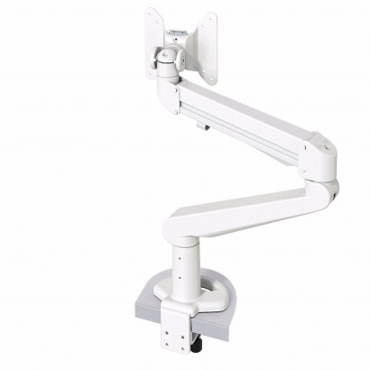 Monitorarm Stockholm - 3-8kg, Gasfjädrad, Vit