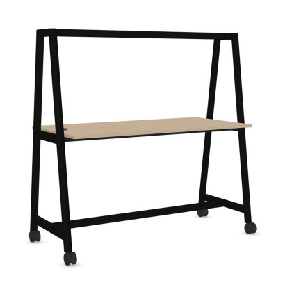 Korkea Projektipöytä Nova Wood - pyörillä