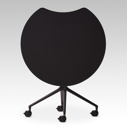 Table pliante AS400 - Profil ergonomique, empilable