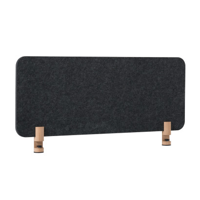 Séparateur de bureau acoustique Sculpo - Fixations incluses