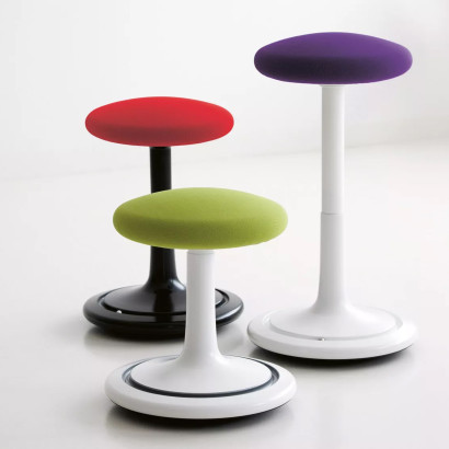 Tabouret  ergonomique assis-debout Ongo Classic Tall - Hauteur d'assise 55-78 cm