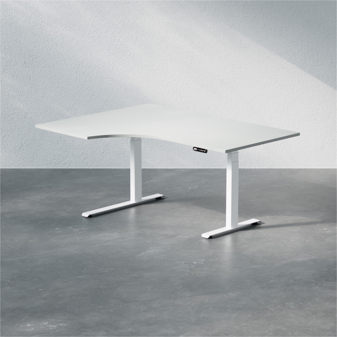 Bureau d'angle assis debout - Premium