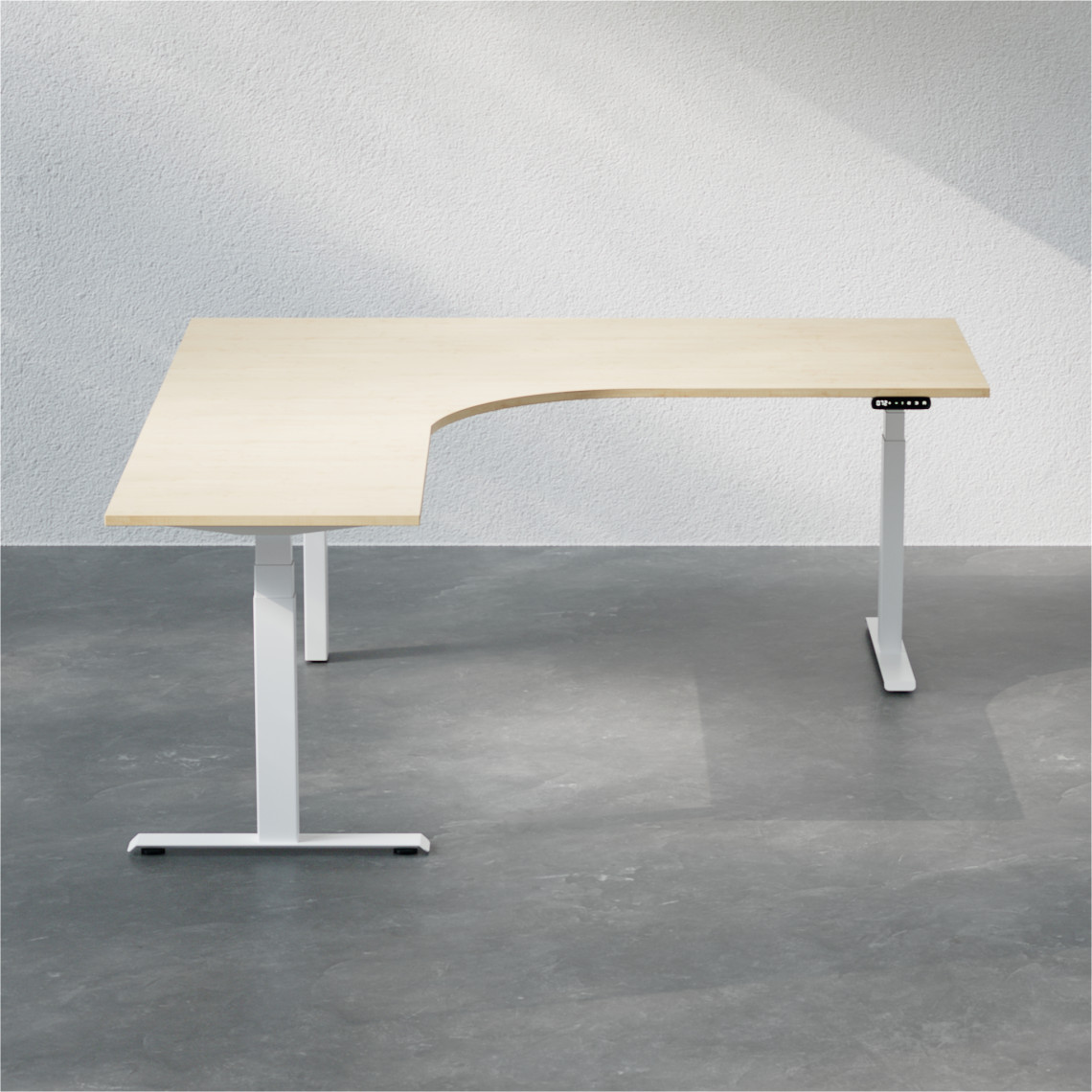 Bureau d'angle assis debout - Premium Large