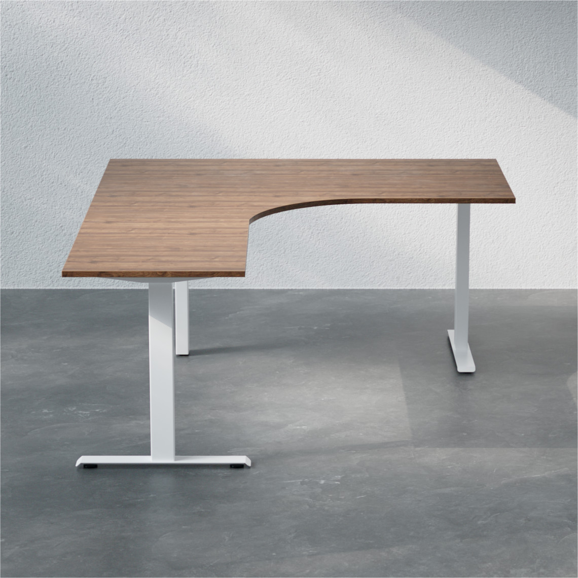 Bureau d'angle fixe