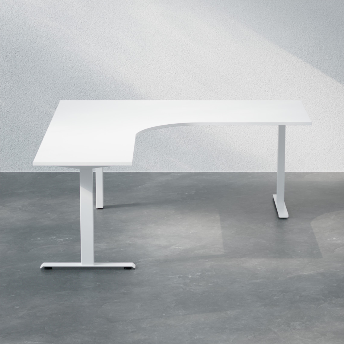 Bureau d'angle fixe